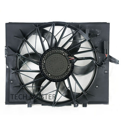 مجموعه فن خنک کننده رادیاتور خودرو کاملاً جدید برای BMW E60 E63 E64 E65 5-Series 17427543282