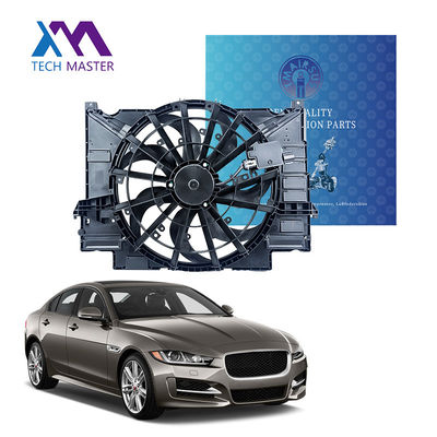 400W T2H20465 فن خنک کننده رادیاتور خودرو با ماژول Jaguar XE 2.0T 2017-