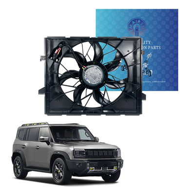 100٪ آزمایش شده رادیاتور کمکی خنک کننده فن 600W وزن ناخالص برای جیپ گرند چروکی