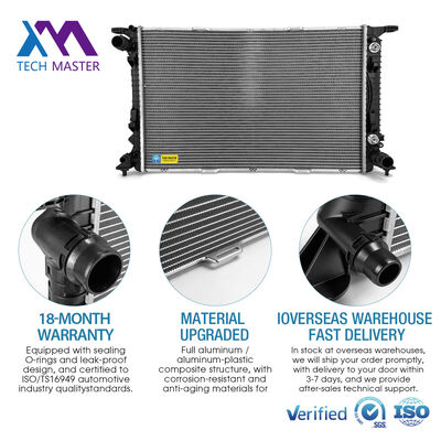 رادیاتور سیستم خنک کننده خودکار TECH MASTER 95B12251 95812125110 برای پورشه ماکان کاین آئودی Q7