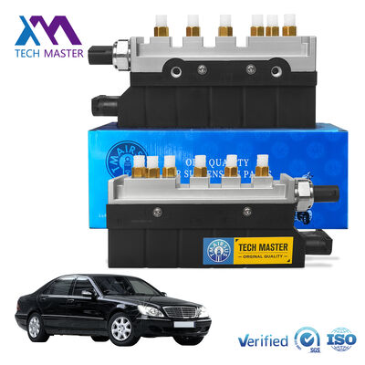 بسته ی تعلیق هوا بلوک دریچه برای مرسدس بنز W220 S-Class 1998-2005 سیستم تعلیق اتوماتیک قطعات جانبی OE 2203200258