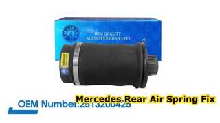 فنر هوای عقب مرسدس بنز W251/R350 R500